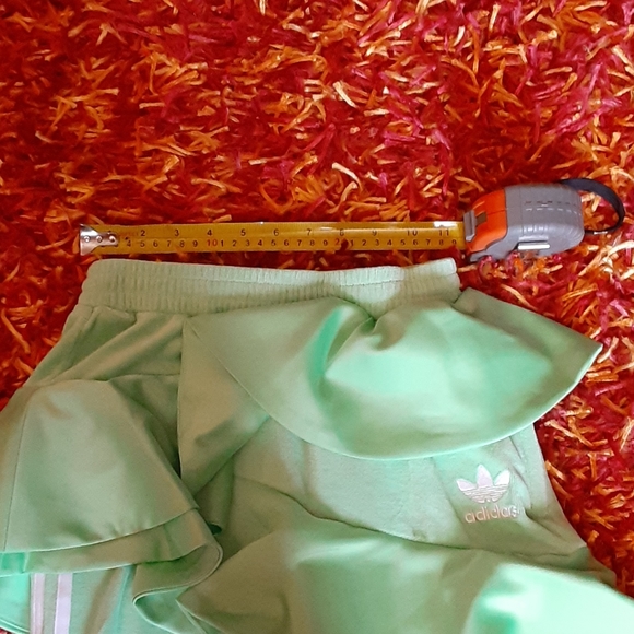 adidas Green Ruffle Track Pants - Picture 11 of 13